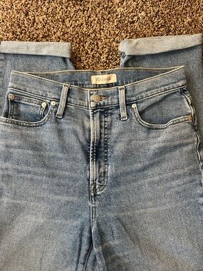 Madewell The Perfect Vintage Straight Crop Jean size 28